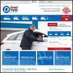 Screen shot of the Dash Drive website.
