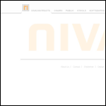 Screen shot of the Niva Contracts website.