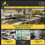 Screen shot of the Ab Catering Engineers Ltd website.
