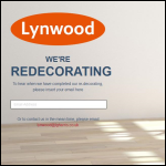 Screen shot of the Lynwood Products Ltd website.
