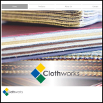 Screen shot of the Clothworks Ltd website.