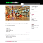 Screen shot of the Matcon Shopfitting website.