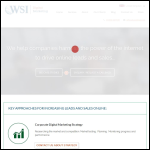 Screen shot of the WSI Digital Marketing website.