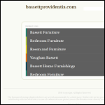 Screen shot of the Bassett Providentia website.