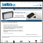 Screen shot of the LawMate UK website.