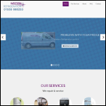 Screen shot of the Western Refrigeration Co. (Taunton) website.