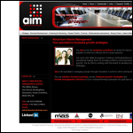 Screen shot of the About-turn Interim Management Ltd website.