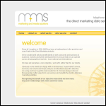 Screen shot of the Marketing & Media Solutions Ltd website.