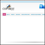 Screen shot of the Copybest (Essex) Ltd website.