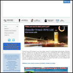 Screen shot of the Chania-trent Gps Ltd website.