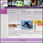 Screen shot of the Videoactive Ltd website.