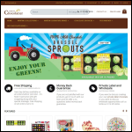Screen shot of the Martins Chocolatier website.