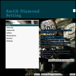 Screen shot of the Smith Diamond Setting website.