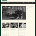 Screen shot of the Rayner & Sturges Ltd website.