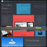 Screen shot of the Fx Pro Audio & Design website.