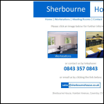 Screen shot of the Sherbourne House website.