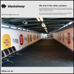 Screen shot of the Blacksheep Ni Ltd website.
