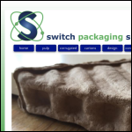 Screen shot of the Switch Packaging Specialists Ltd website.