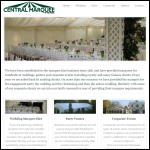 Screen shot of the Central Marquee Hire website.