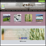 Screen shot of the Rothamsted Research Ltd website.