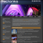 Screen shot of the Tectoniks Ltd website.