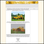 Screen shot of the Threlfall Ltd website.
