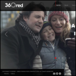 Screen shot of the 360red website.