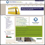 Screen shot of the West Midland Loose Leaf Co. Ltd website.