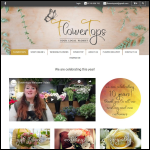 Screen shot of the Flowertops website.