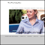 Screen shot of the Work Wear Clothing Direct website.