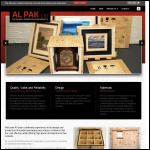 Screen shot of the Al Pak Ltd website.