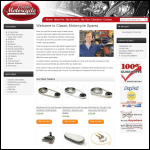 Screen shot of the Classic Motorcycle Spares website.