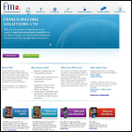 Screen shot of the Francis Machine Solutions Ltd website.