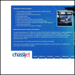 Screen shot of the System Chassijet Ltd website.