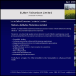 Screen shot of the Button Richardson Ltd website.
