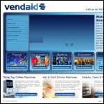 Screen shot of the Vendaid Ltd website.