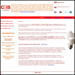 Screen shot of the Ces Electrical Contractors website.