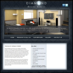 Screen shot of the Diamond Building Services (UK) Ltd website.