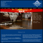 Screen shot of the The Carpet Trade Centre website.