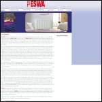 Screen shot of the Eswa Ltd website.