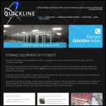 Screen shot of the Quickline Ltd website.