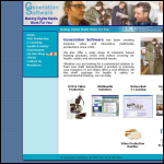 Screen shot of the Generation Software Ltd website.