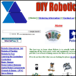 Screen shot of the British Robotics website.