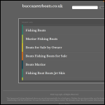 Screen shot of the Buccaneer Boats & Mouldings website.