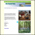 Screen shot of the Nut Knowle Farm website.