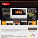 Screen shot of the Wenlock Stoves website.