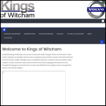 Screen shot of the King's of Witcham Ltd website.