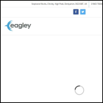 Screen shot of the Eagley Plastics Ltd website.