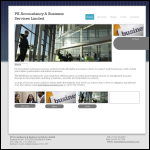 Screen shot of the Pk Accountancy & Business Services Ltd website.