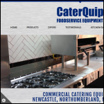 Screen shot of the Caterquip (GB) Ltd website.
